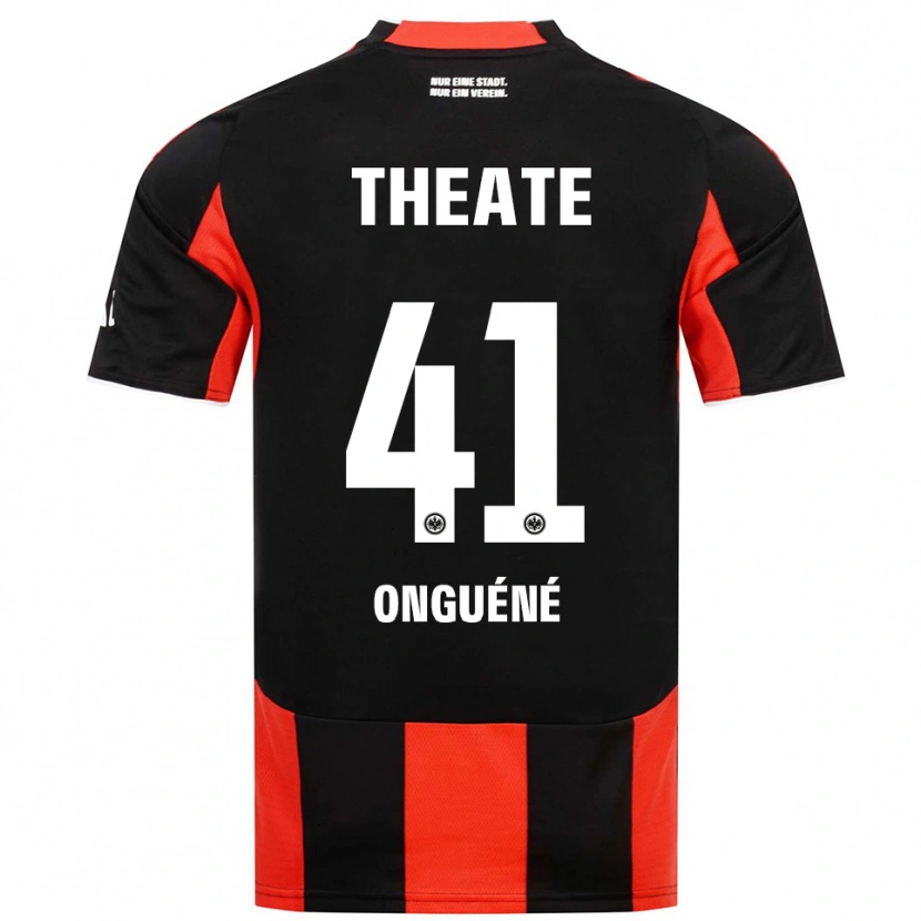 Danxen Men Jérôme Onguéné #41 Black Red Home Jersey 2025/26 T-Shirt