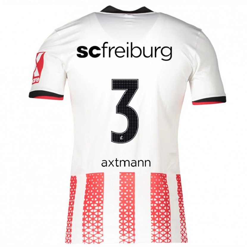 Danxen Men Alina Axtmann #3 White Red Home Jersey 2025/26 T-Shirt