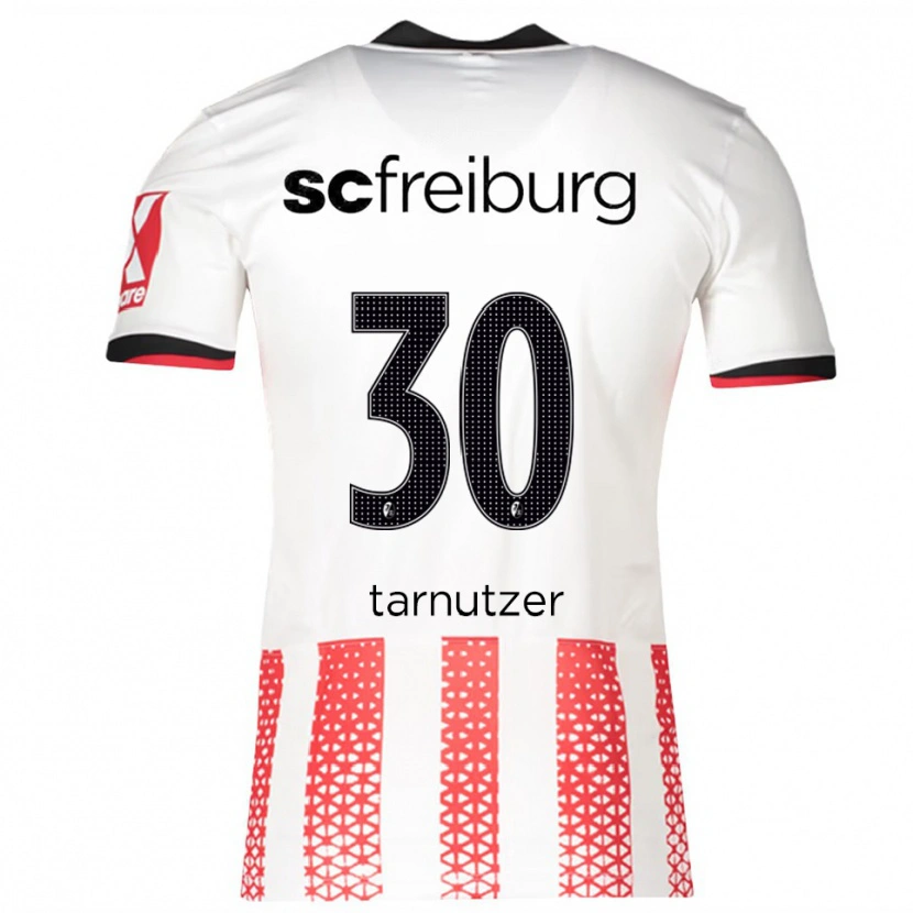 Danxen Men Rouven Tarnutzer #30 White Red Home Jersey 2025/26 T-Shirt