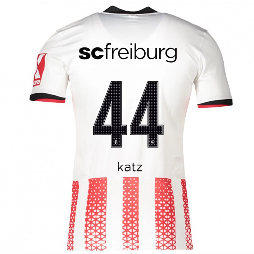 Danxen Men Kilian Katz #44 White Red Home Jersey 2025/26 T-Shirt