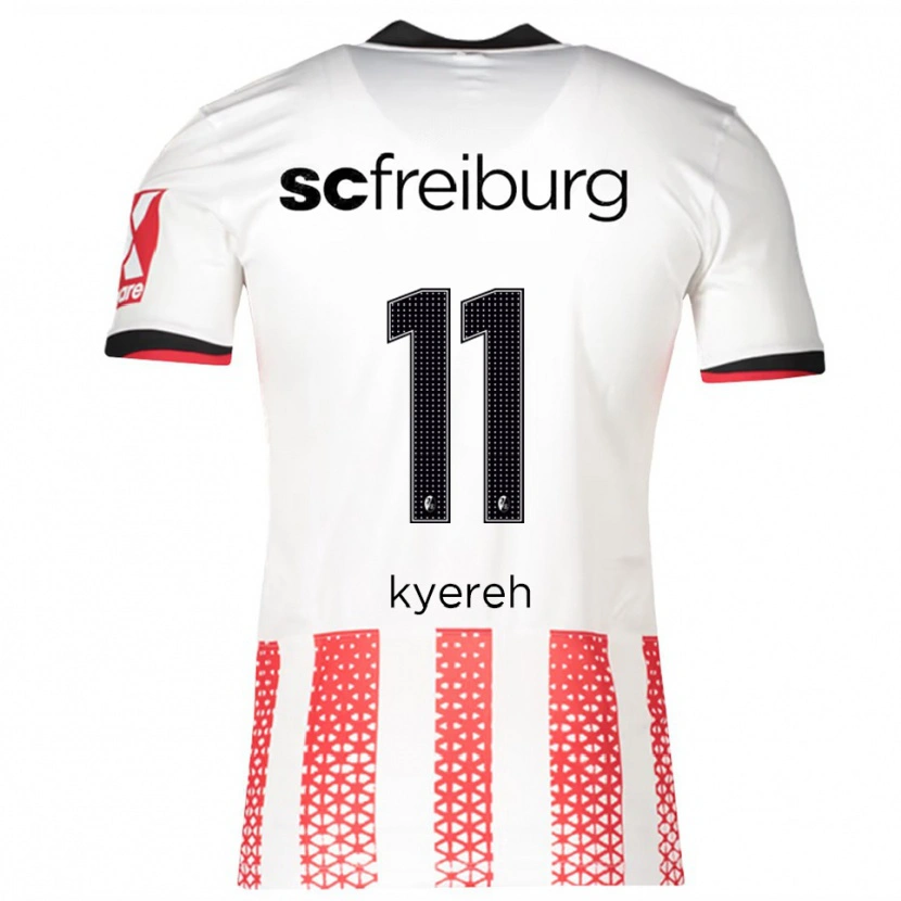 Danxen Men Daniel-Kofi Kyereh #11 White Red Home Jersey 2025/26 T-Shirt