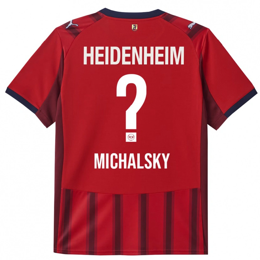 Danxen Men Hanna Michalsky #0 Red Navy Home Jersey 2025/26 T-Shirt