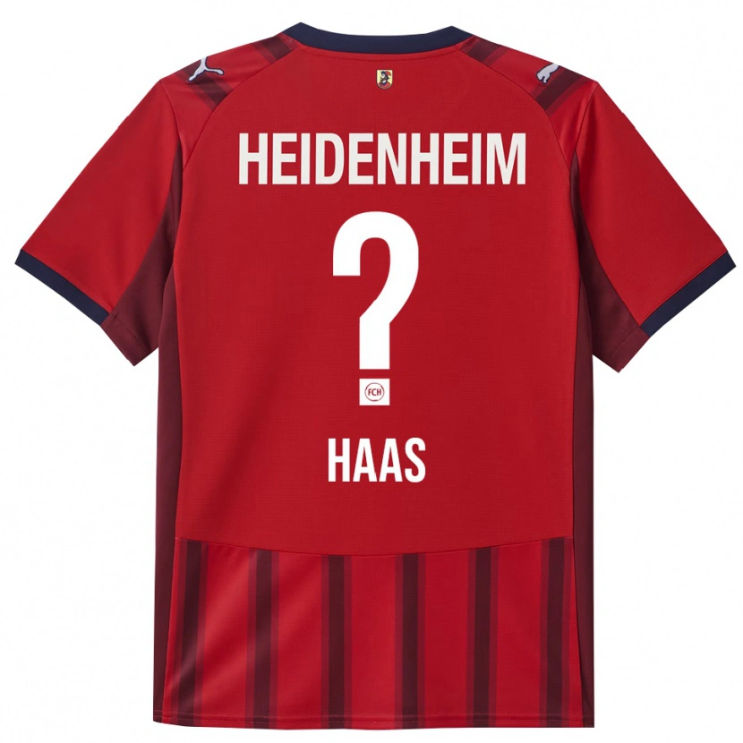 Danxen Men Julian Haas #0 Red Navy Home Jersey 2025/26 T-Shirt