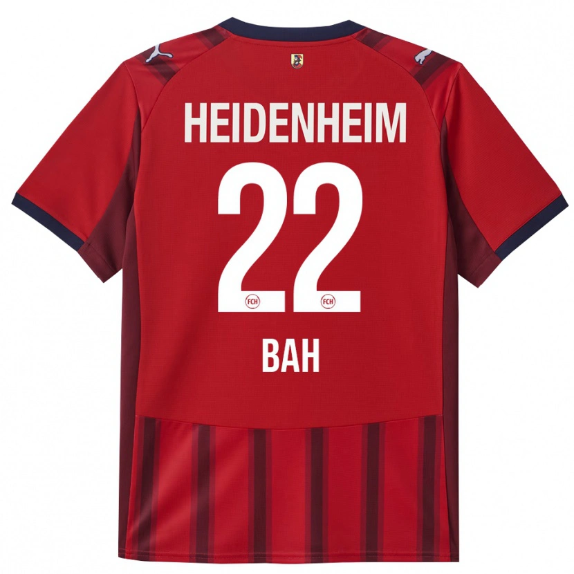 Danxen Men Tigidankay Bah #22 Red Navy Home Jersey 2025/26 T-Shirt