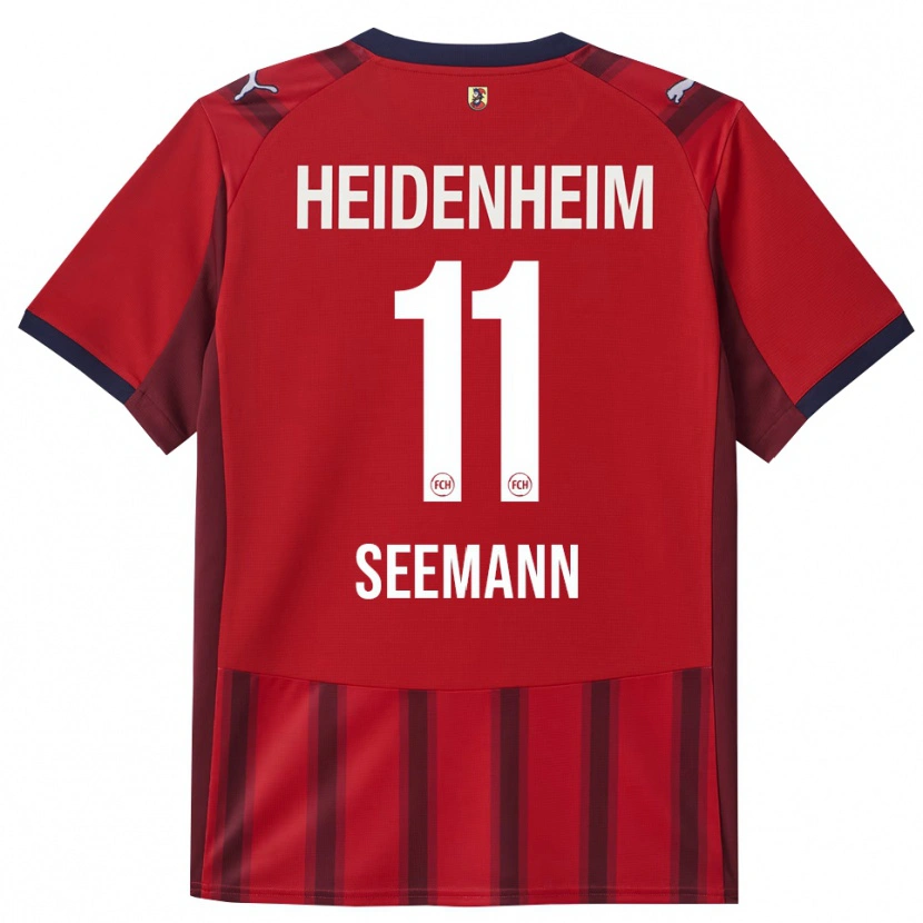 Danxen Men Maria Seemann #11 Red Navy Home Jersey 2025/26 T-Shirt
