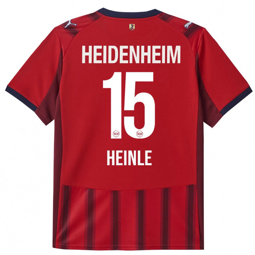 Danxen Men Paul Heinle #15 Red Navy Home Jersey 2025/26 T-Shirt