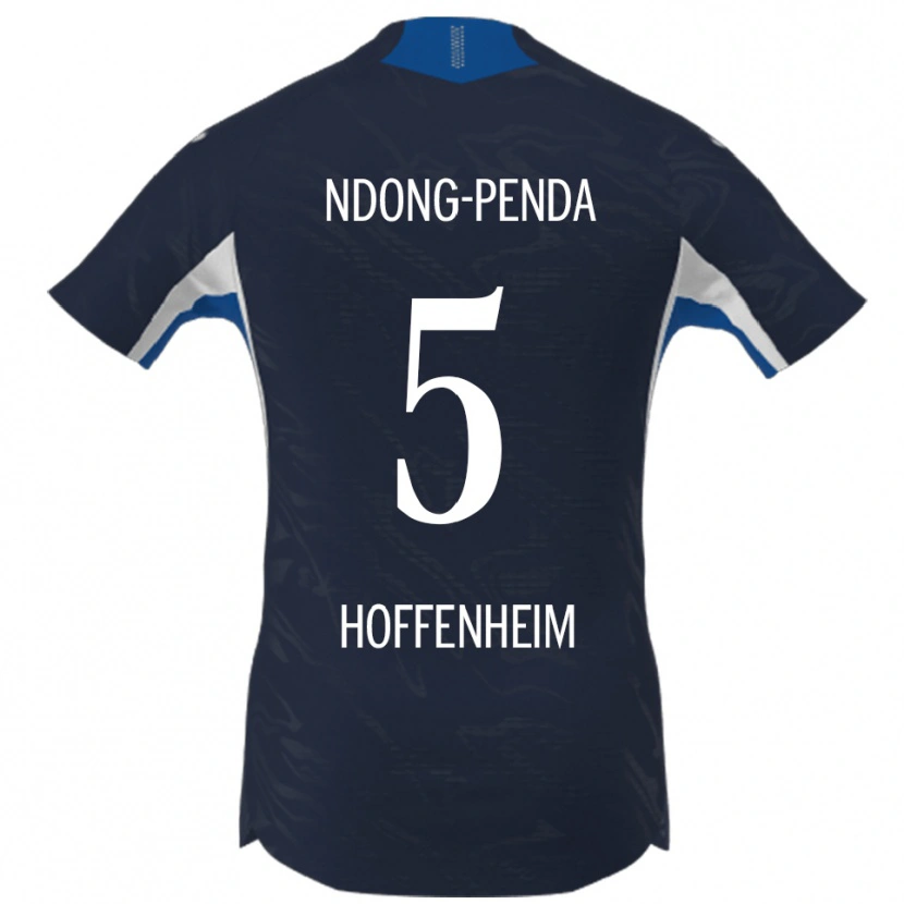 Danxen Men Maxime Ndong-Penda #5 Navy White Home Jersey 2025/26 T-Shirt