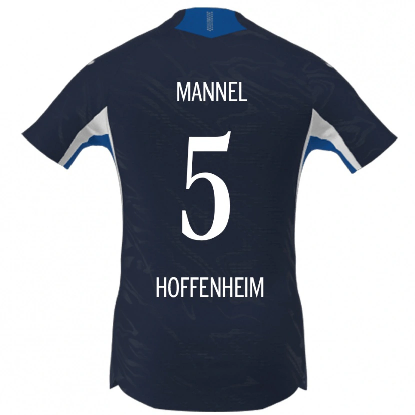 Danxen Men Bixente Mannel #5 Navy White Home Jersey 2025/26 T-Shirt