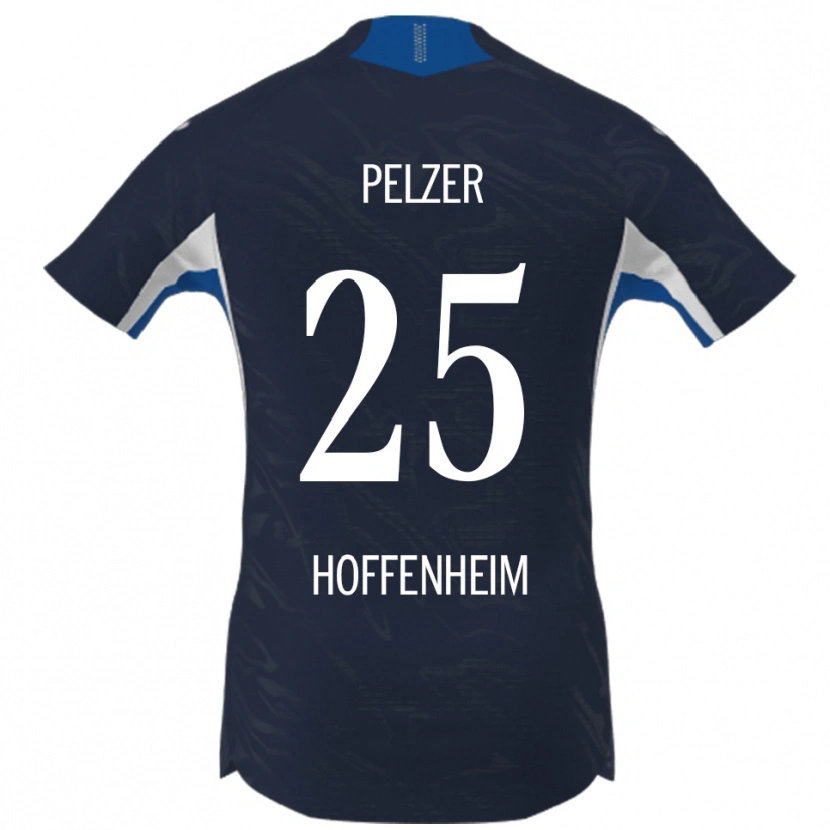 Danxen Men Gianluca Pelzer #25 Navy White Home Jersey 2025/26 T-Shirt