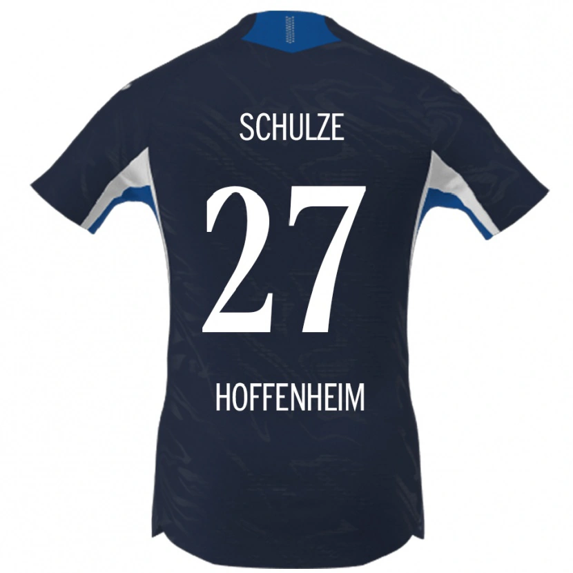 Danxen Men Louis Schulze #27 Navy White Home Jersey 2025/26 T-Shirt