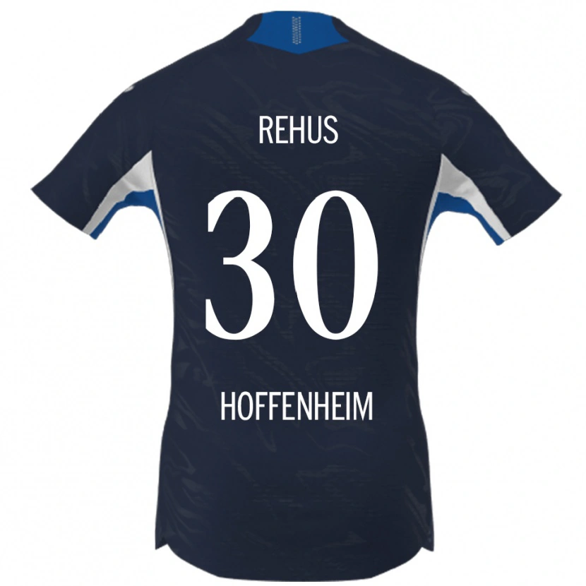 Danxen Men Milan Rehus #30 Navy White Home Jersey 2025/26 T-Shirt