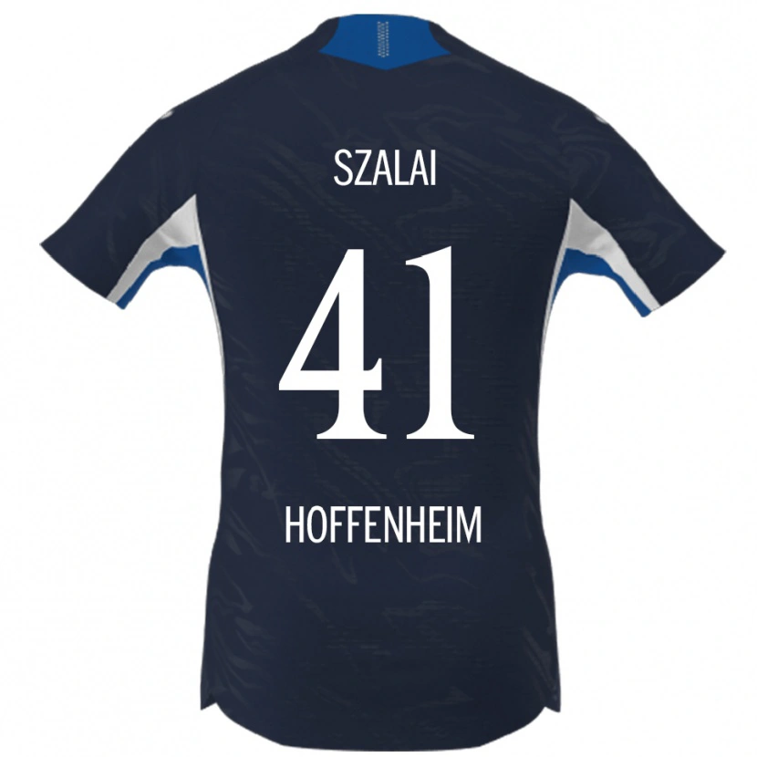 Danxen Men Attila Szalai #41 Navy White Home Jersey 2025/26 T-Shirt