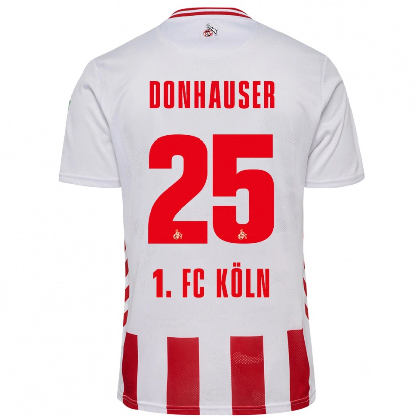 Danxen Men Laura Donhauser #25 White Red Home Jersey 2025/26 T-Shirt