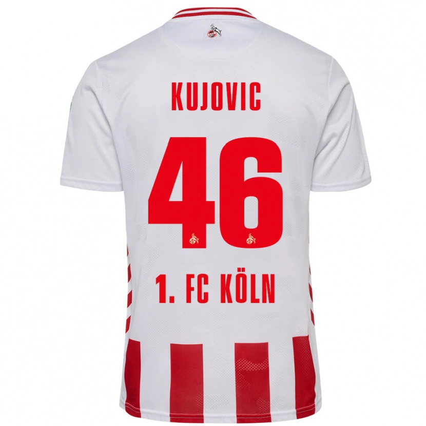 Danxen Men Emin Kujovic #46 White Red Home Jersey 2025/26 T-Shirt