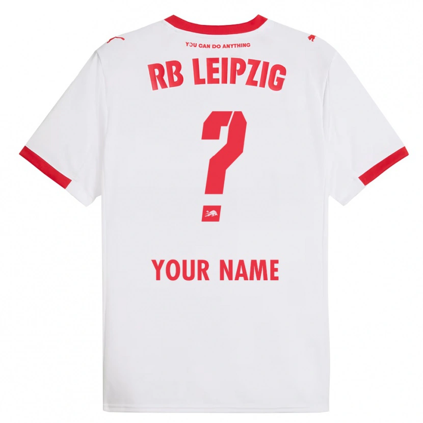 Danxen Men Your Name #0 White Red Home Jersey 2025/26 T-Shirt