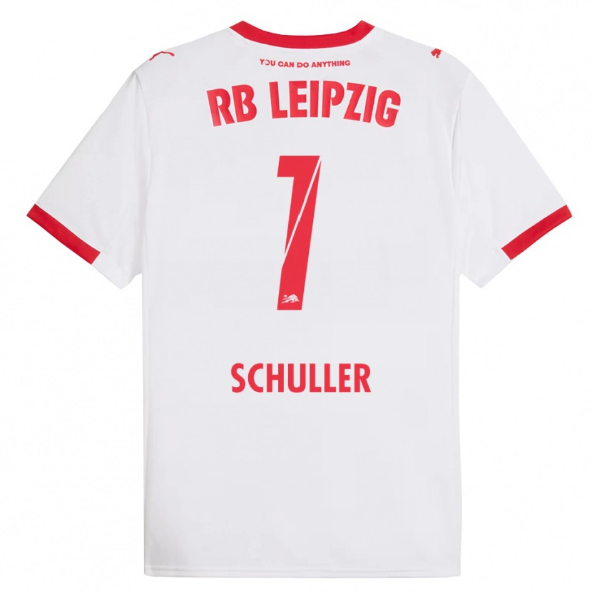Danxen Men Gina Schüller #1 White Red Home Jersey 2025/26 T-Shirt