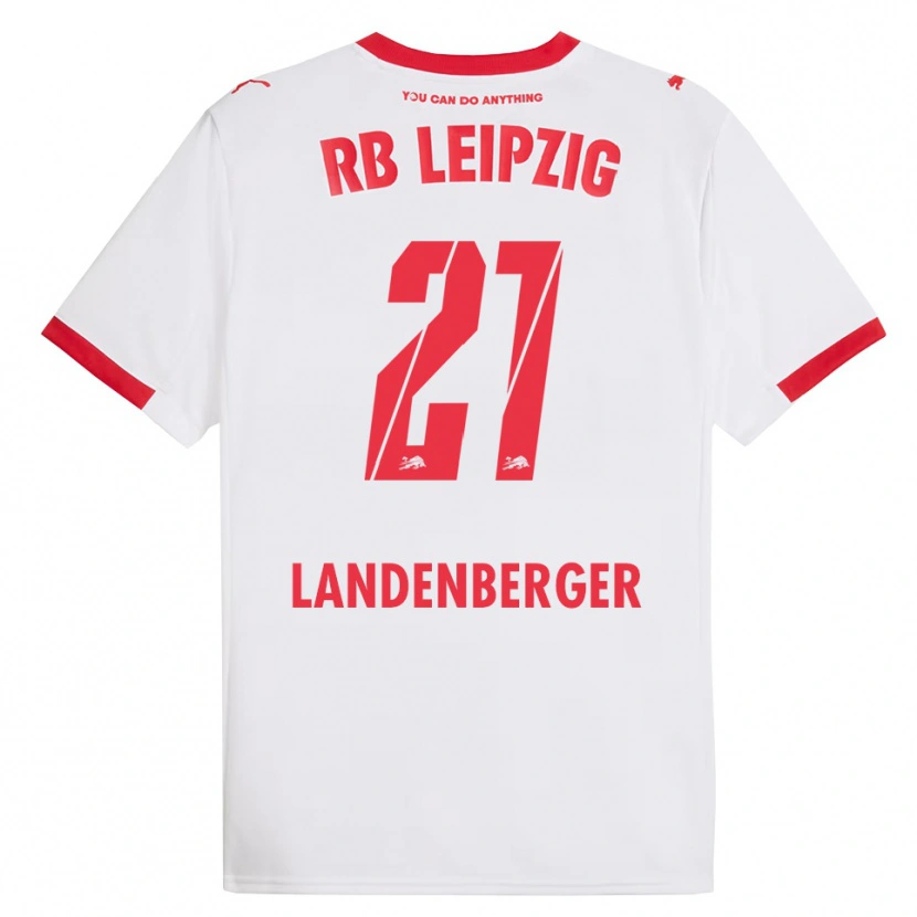 Danxen Men Julia Landenberger #21 White Red Home Jersey 2025/26 T-Shirt