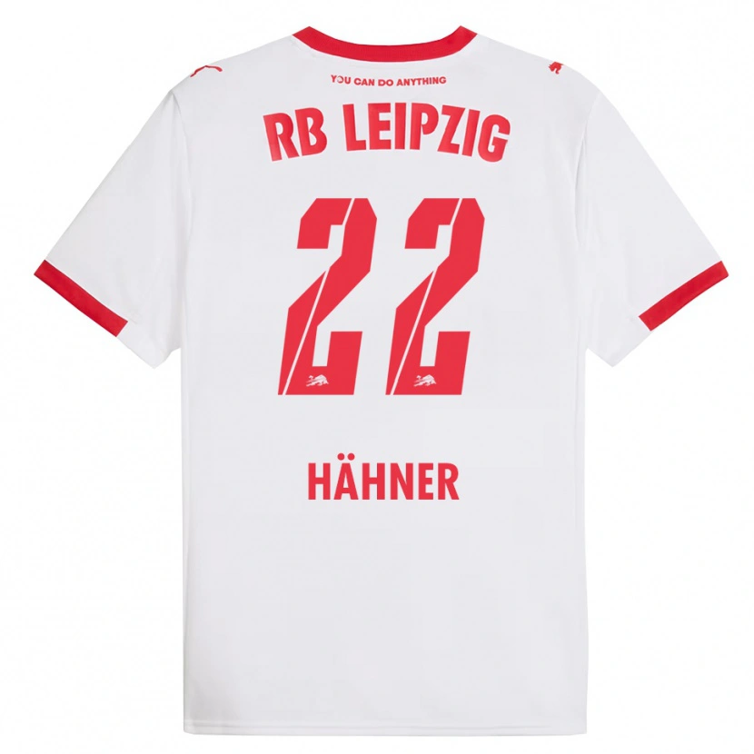 Danxen Men Elian Hähner #22 White Red Home Jersey 2025/26 T-Shirt