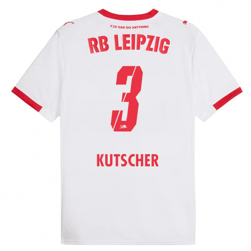 Danxen Men Matthes Kutscher #3 White Red Home Jersey 2025/26 T-Shirt
