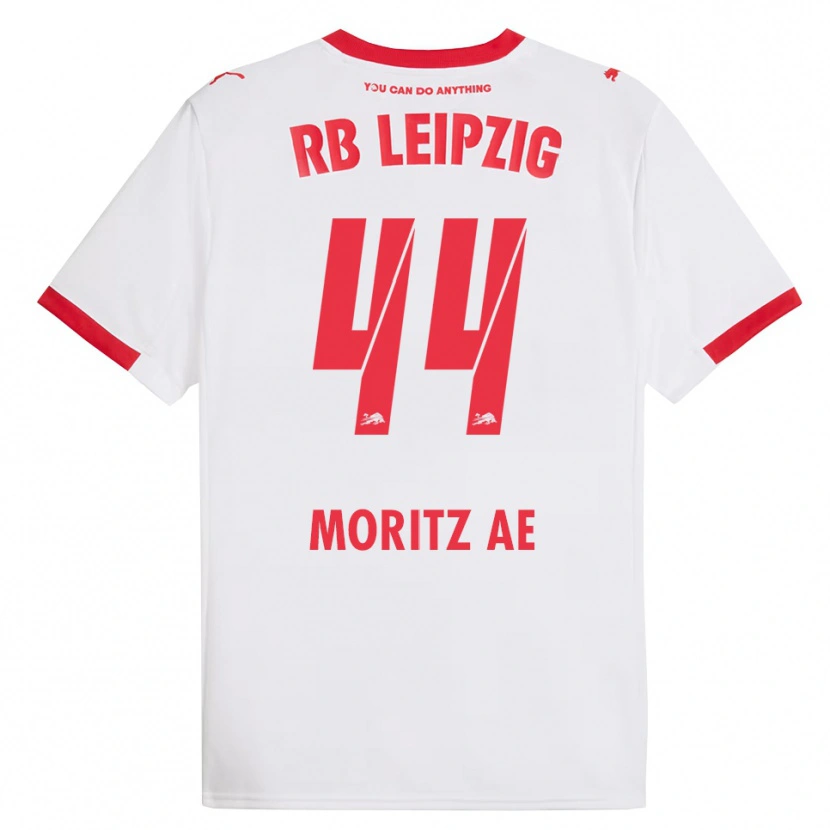 Danxen Men Moritz Aé #44 White Red Home Jersey 2025/26 T-Shirt