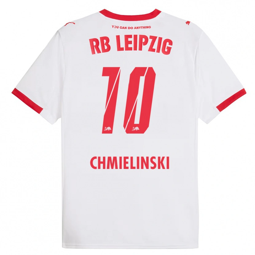 Danxen Men Gina Chmielinski #10 White Red Home Jersey 2025/26 T-Shirt