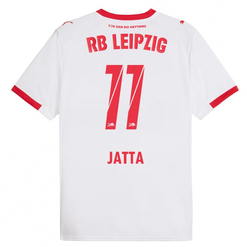 Danxen Men Nuha Jatta #11 White Red Home Jersey 2025/26 T-Shirt