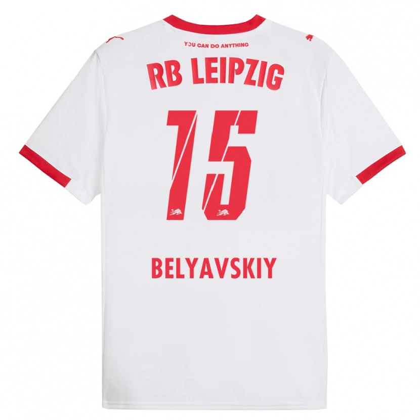 Danxen Men David Belyavskiy #15 White Red Home Jersey 2025/26 T-Shirt