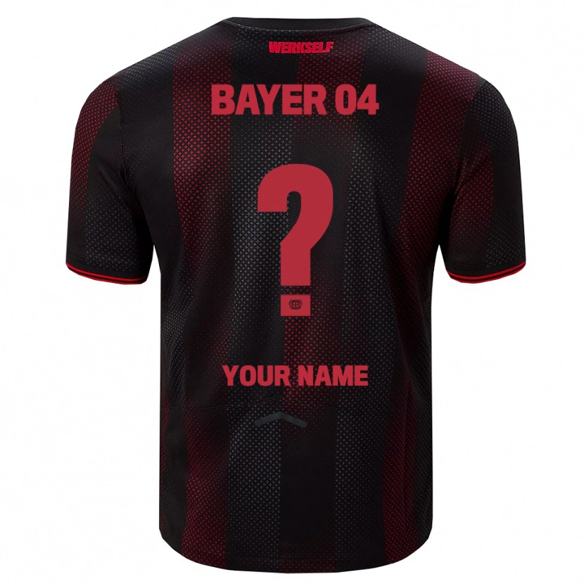Danxen Men Your Name #0 Black Red Home Jersey 2025/26 T-Shirt