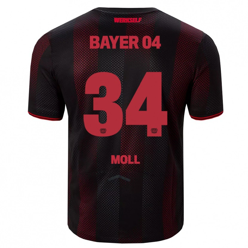 Danxen Men Anne Moll #34 Black Red Home Jersey 2025/26 T-Shirt