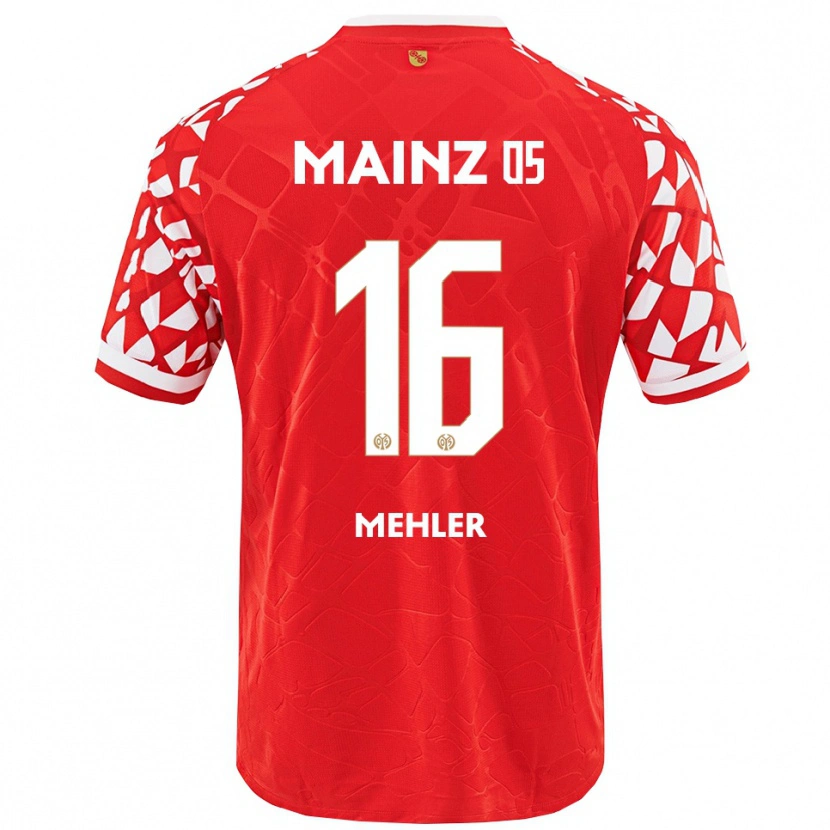 Danxen Men Melina Mehler #16 Red White Home Jersey 2025/26 T-Shirt