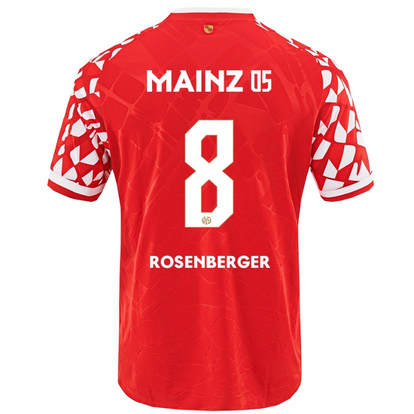 Danxen Men Chris Rosenberger #8 Red White Home Jersey 2025/26 T-Shirt
