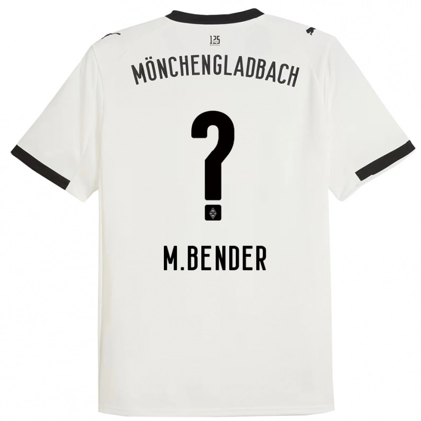 Danxen Men Maurice Bender #0 White Black Home Jersey 2025/26 T-Shirt