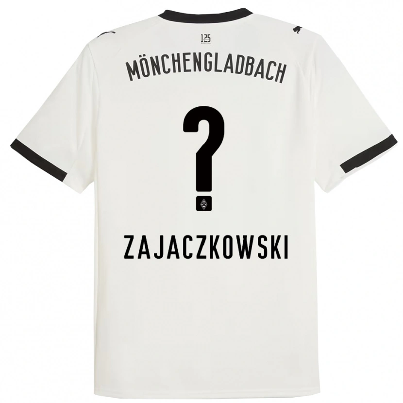 Danxen Men Vincent Zajaczkowski #0 White Black Home Jersey 2025/26 T-Shirt