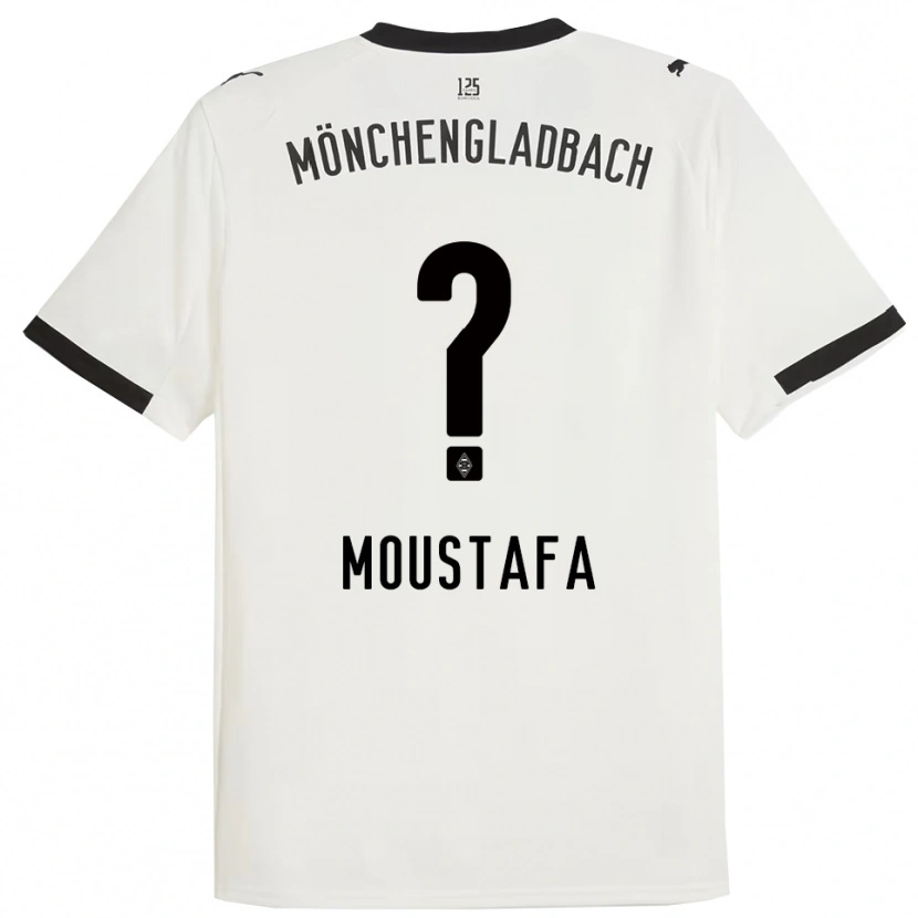 Danxen Men Seif Ashraf Moustafa #0 White Black Home Jersey 2025/26 T-Shirt
