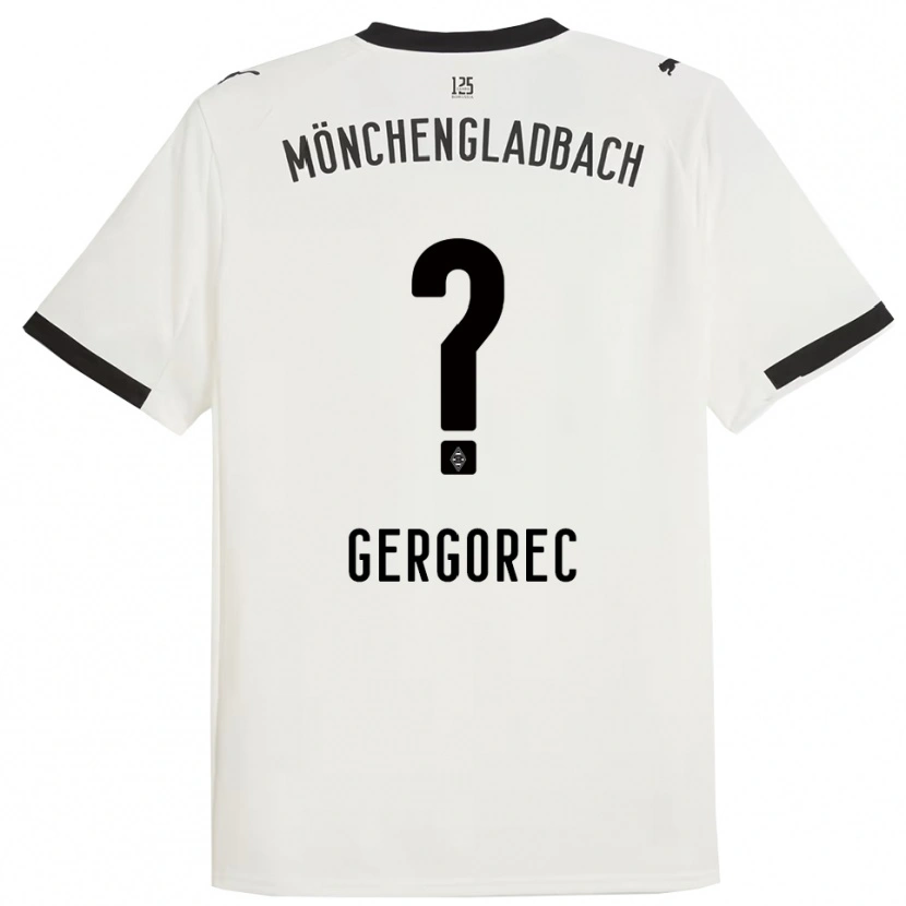 Danxen Men Noel Gergorec #0 White Black Home Jersey 2025/26 T-Shirt