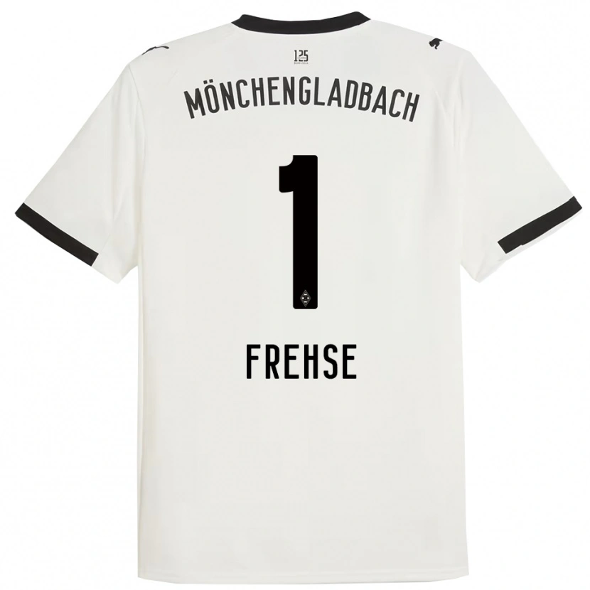 Danxen Men Jil Frehse #1 White Black Home Jersey 2025/26 T-Shirt