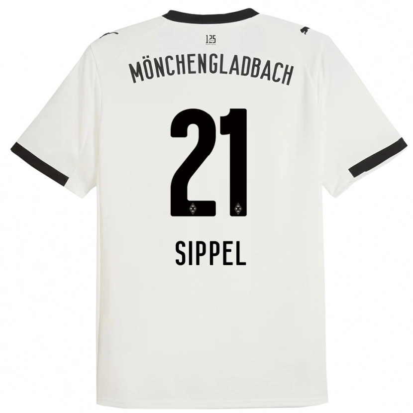 Danxen Men Tobias Sippel #21 White Black Home Jersey 2025/26 T-Shirt