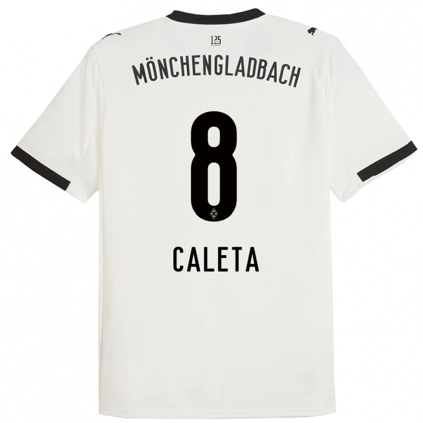 Danxen Men Ivan Caleta #8 White Black Home Jersey 2025/26 T-Shirt