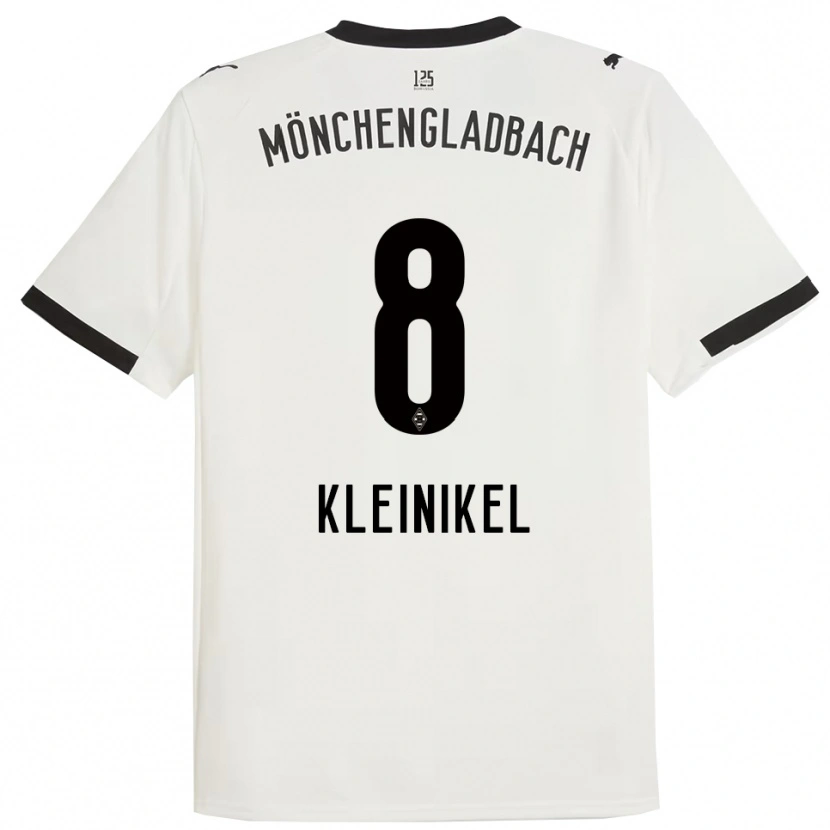 Danxen Men Nadja Kleinikel #8 White Black Home Jersey 2025/26 T-Shirt