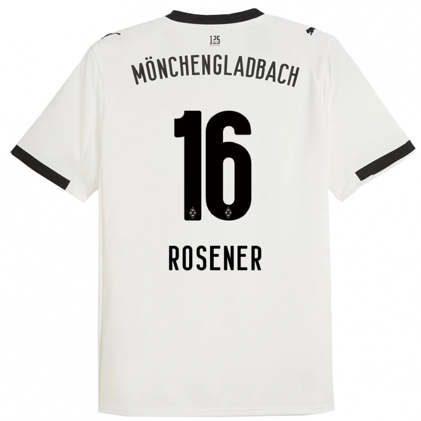Danxen Men Chiara Rösener #16 White Black Home Jersey 2025/26 T-Shirt