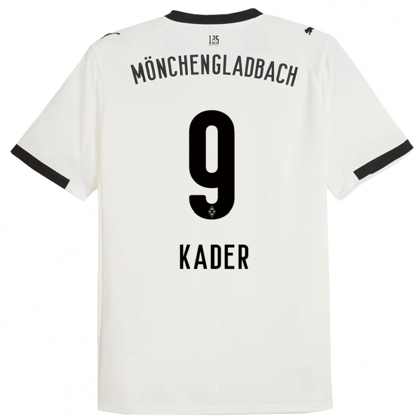 Danxen Men Cagatay Kader #9 White Black Home Jersey 2025/26 T-Shirt