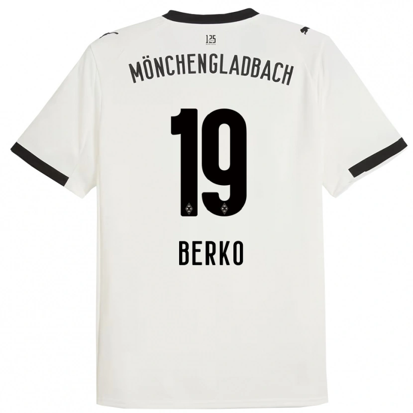 Danxen Men Dillon Berko #19 White Black Home Jersey 2025/26 T-Shirt
