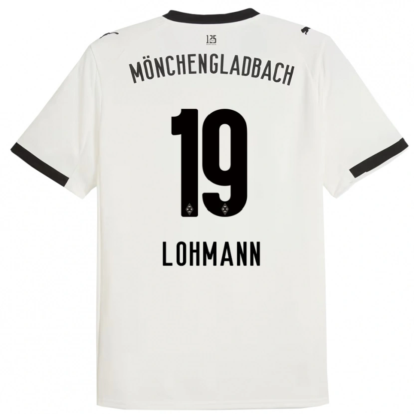 Danxen Men Mona Lohmann #19 White Black Home Jersey 2025/26 T-Shirt
