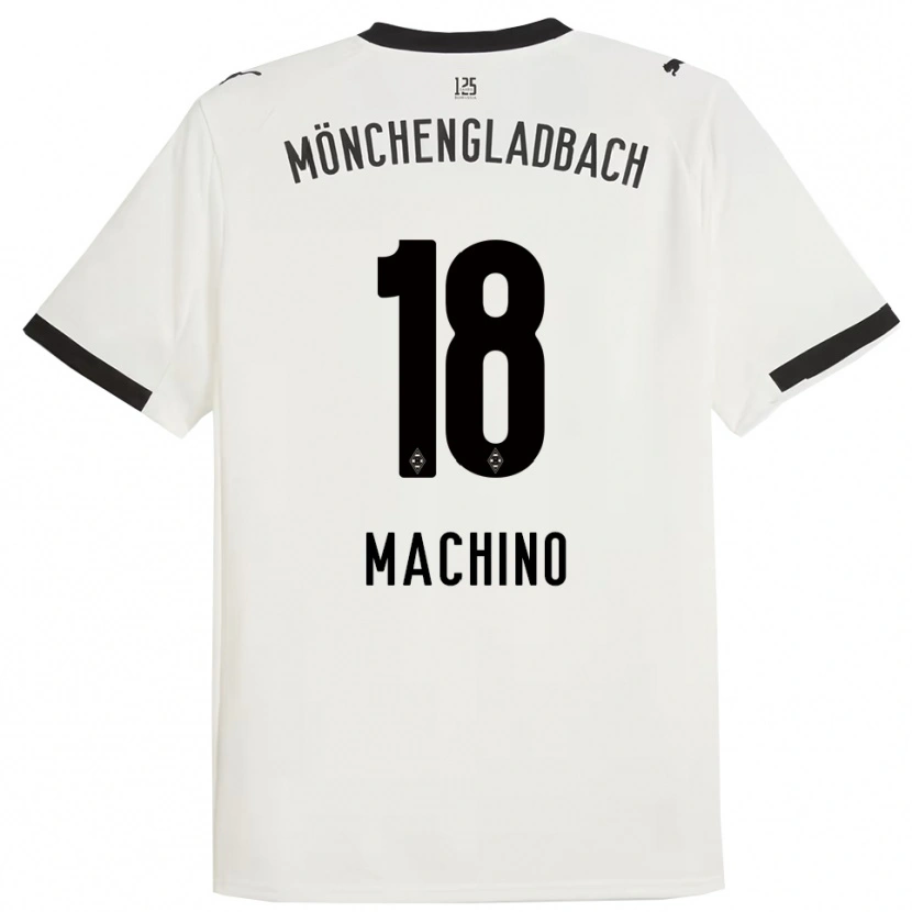 Danxen Men Shuto Machino #18 White Black Home Jersey 2025/26 T-Shirt