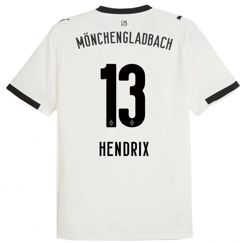 Danxen Men Kas Hendrix #13 White Black Home Jersey 2025/26 T-Shirt