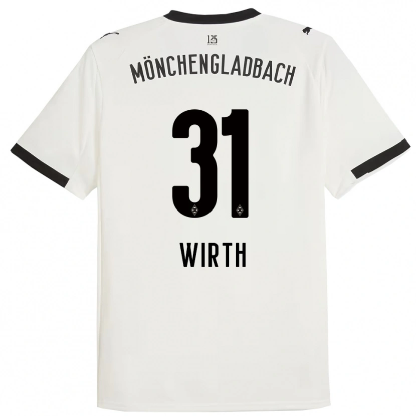 Danxen Men Linus Wirth #31 White Black Home Jersey 2025/26 T-Shirt