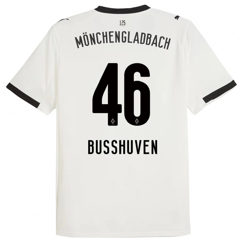 Danxen Men Alina Busshuven #46 White Black Home Jersey 2025/26 T-Shirt