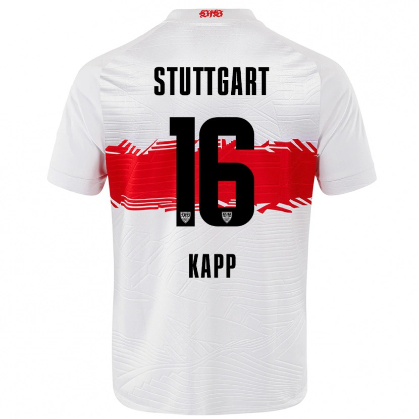 Danxen Men Patrick Kapp #16 White Red Home Jersey 2025/26 T-Shirt