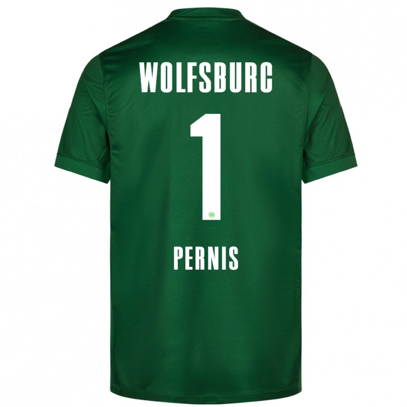 Danxen Men Dusan Pernis #1 Green White Home Jersey 2025/26 T-Shirt