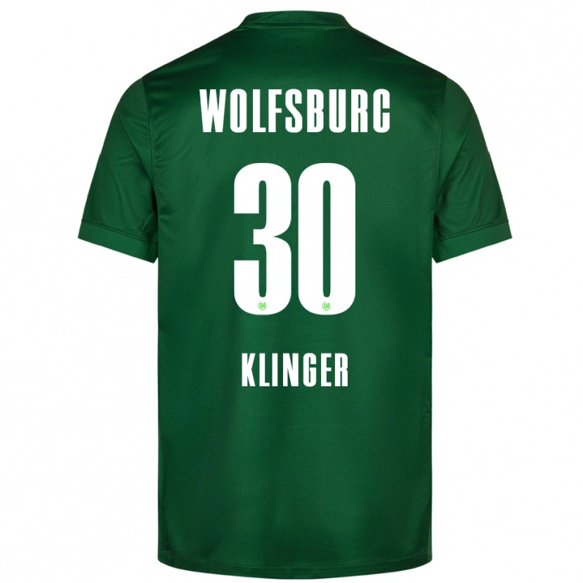 Danxen Men Niklas Klinger #30 Green White Home Jersey 2025/26 T-Shirt